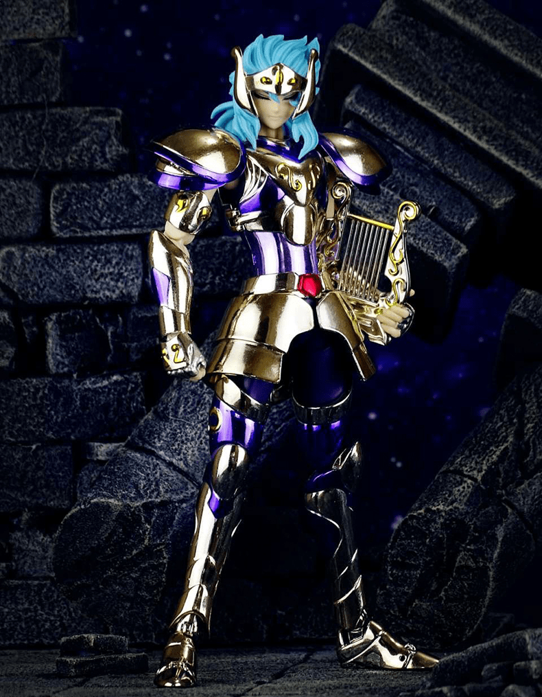 黄金圣斗士十二黄金星矢天秤座天权星阿鲁贝蒂西天琴座奥路菲冥王手办