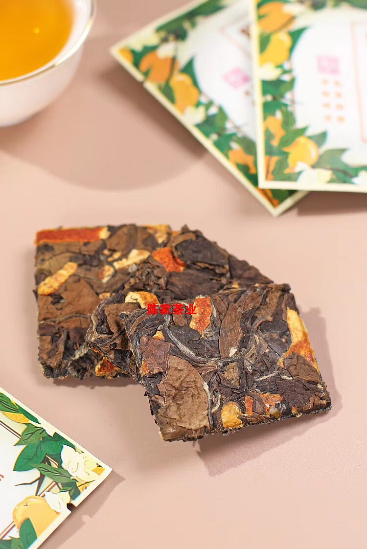 【新旧包装 实发为准】陈皮白茶饼干茶小茶饼2010年老寿眉高山潘溪