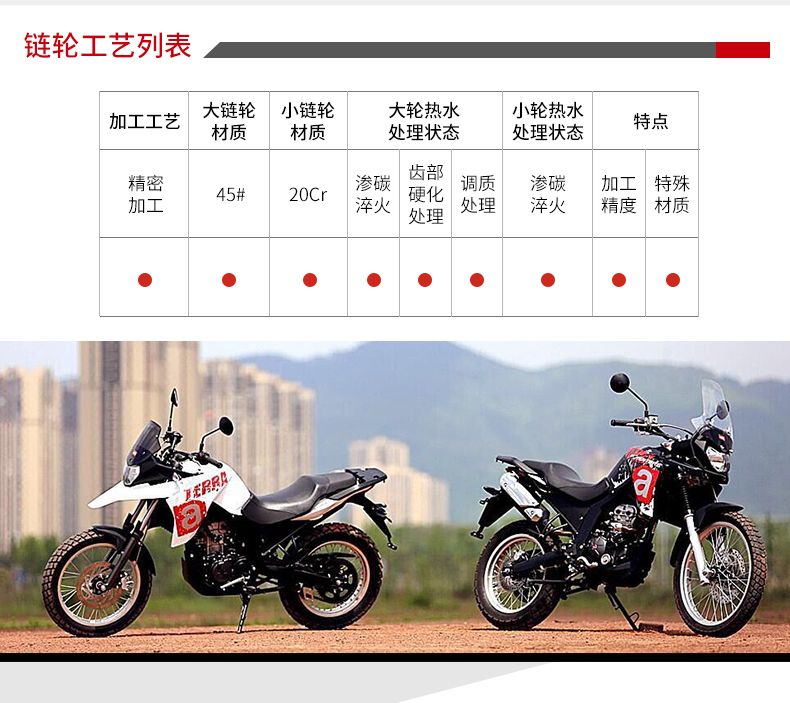 征和摩托车油封链条适用于阿普利亚arpgpr150链条牙盘链轮三件套装