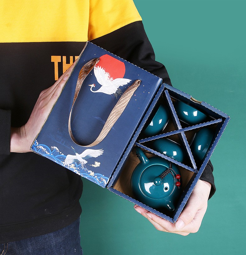 年会礼品公司礼品开业促销活动小礼品实用伴手礼送客户茶具套装20元