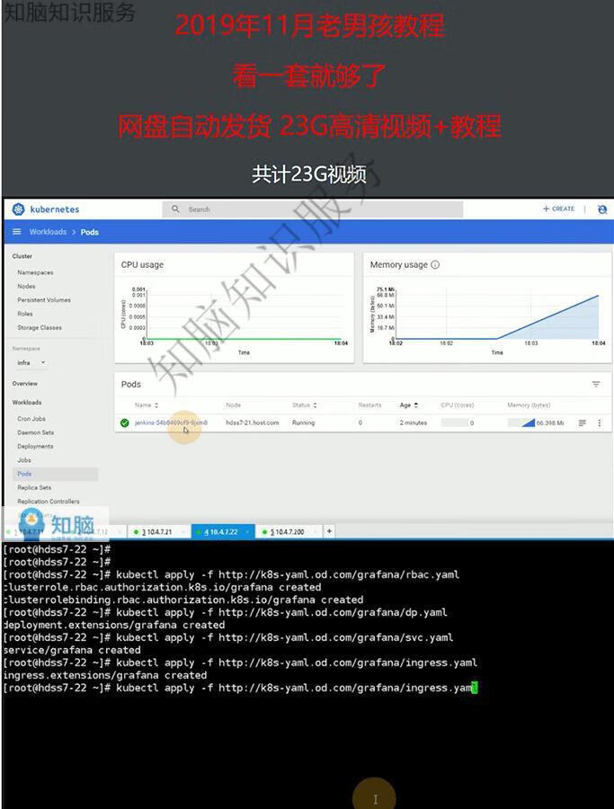 3，老男孩k8s眡頻教程kubernetes學習和實戰2019年11月更新docker23G培訓資料