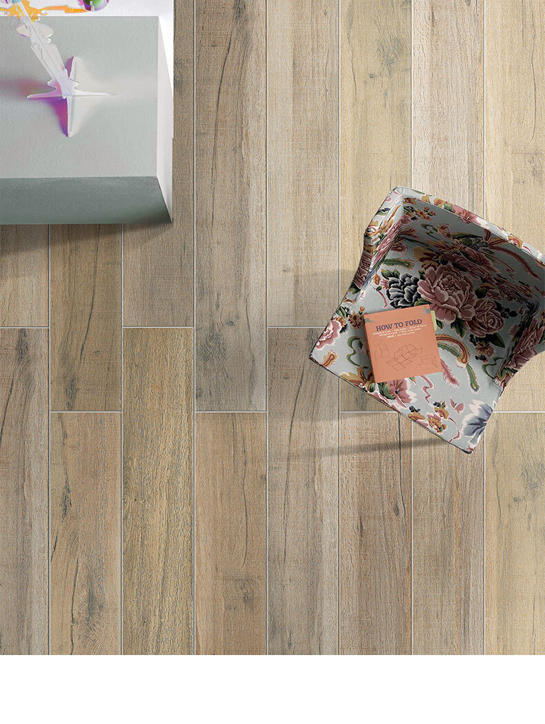 金意陶瓷砖地砖仿实木木纹砖客厅仿古砖墙砖地板砖优嗬枫桦正茂主砖