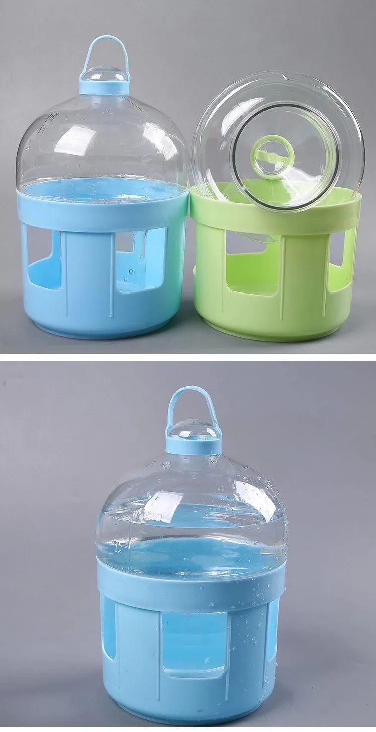 鸽子用具用品鸽子自动饮水器水壶鸽子用水槽鸽子透明饮食器4升新款