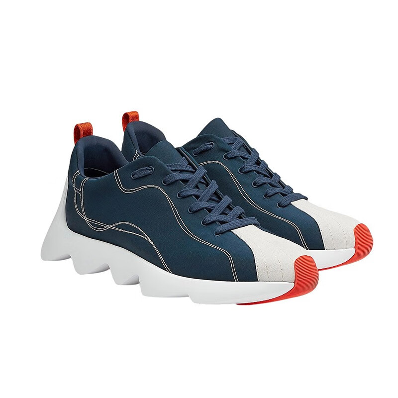 hermes爱马仕男鞋运动鞋boomerang经典字母hepsom小牛皮时尚百搭 礼物