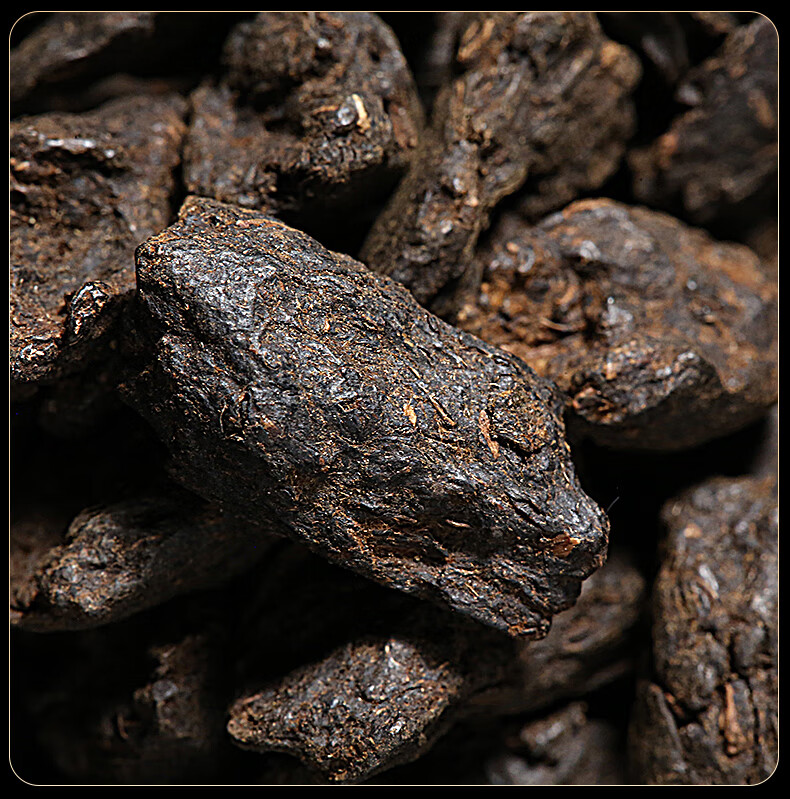 5折糯米香碎银子茶化石1000克云南十年老班章古树熟茶叶老茶头1000g