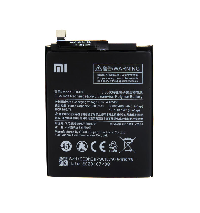适用原装红米k20pro电池mix3小米9876ak30note8promax3原装手机原装