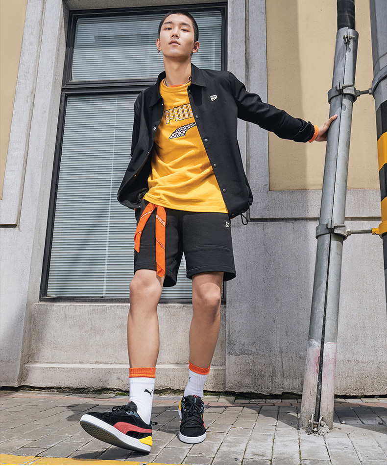 puma彪马官方 休闲鞋新款男女同款情侣鞋经典拼色低帮休闲板鞋 suede