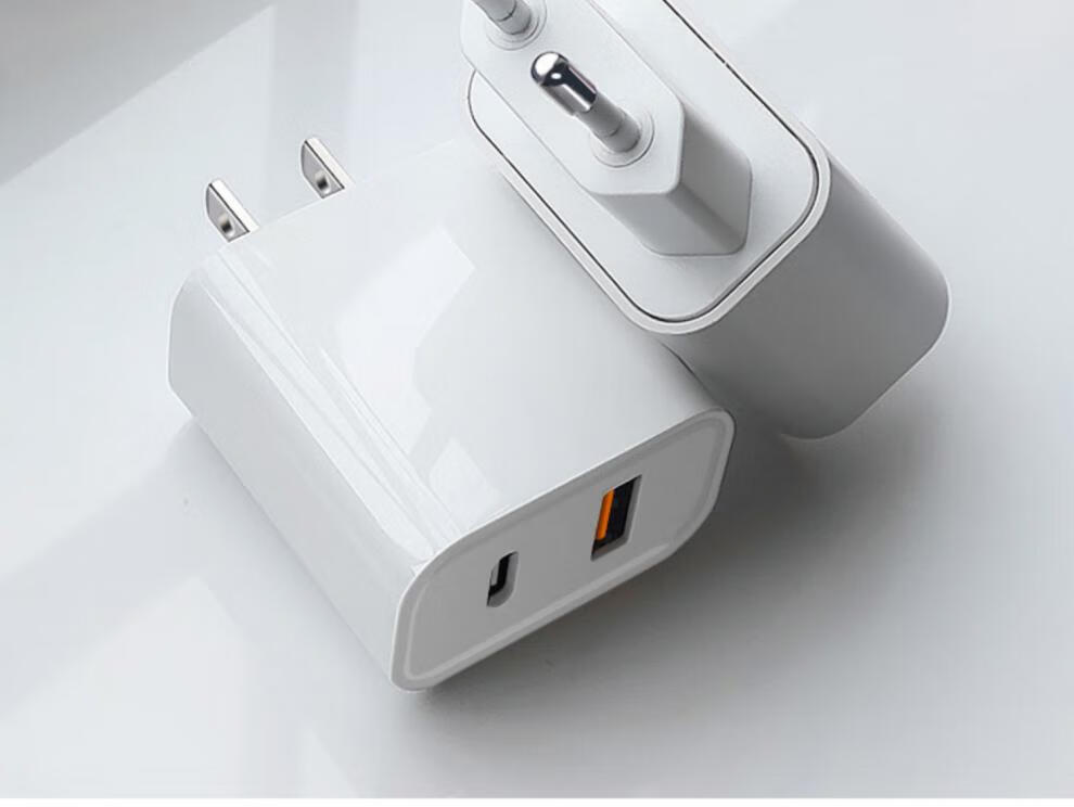 pd手机快速充电器20w欧洲泰国加拿大美国旅游平板电脑转换头 美规(pd