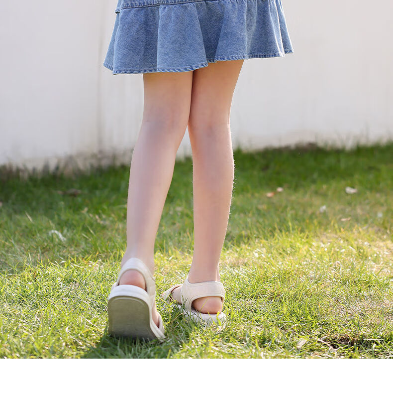 裙子912岁中大童新款a字牛仔裙学生夏款时尚百搭下身半截裙蓝色150码