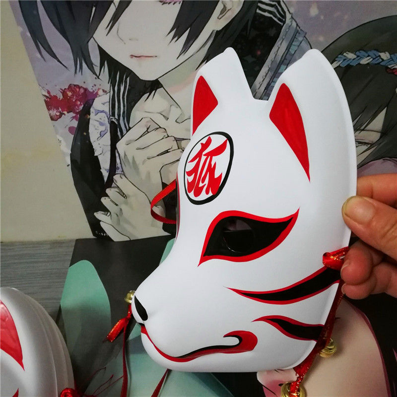 火影忍者面具卡卡西暗部日式和风狐狸全脸cosplay道具卡卡西1
