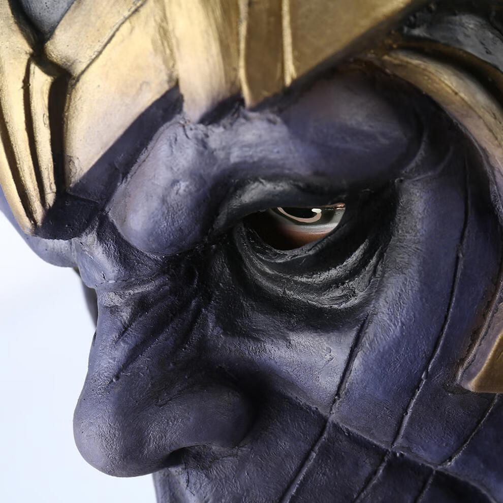 复仇者联盟【京选精品】 灭霸头套面具复仇者联盟4漫威影视周边