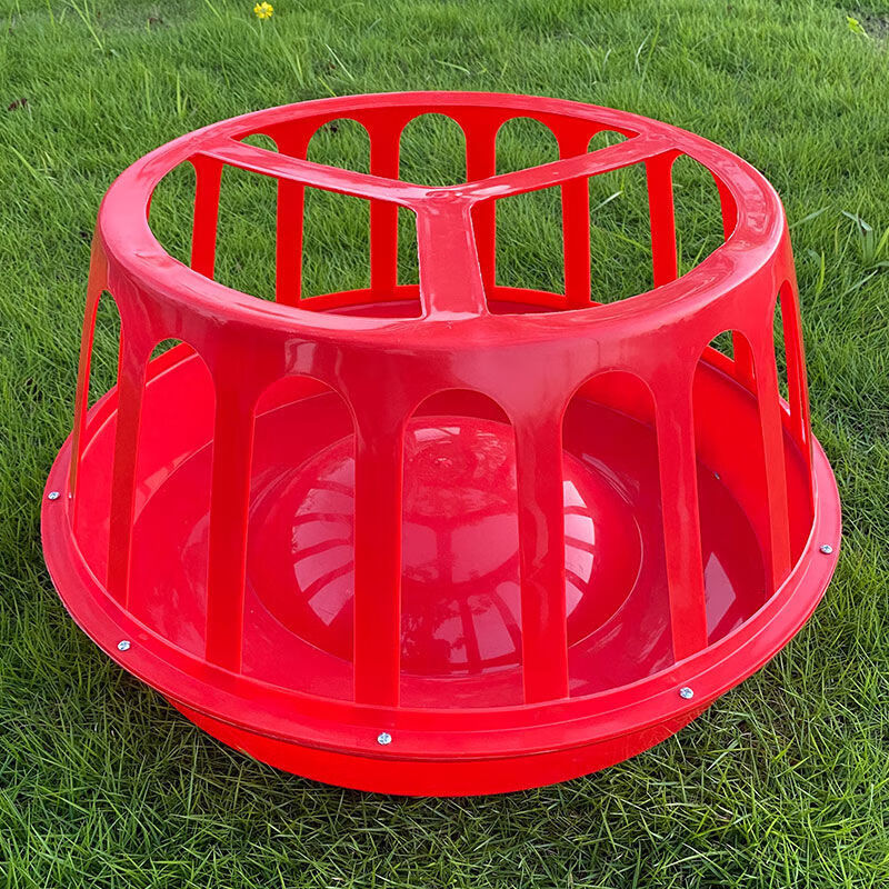 七六牧业大鸡食槽饲料槽圆食盆养鸡场鸭鸡狗叹气喂食器喂鸡工具食槽