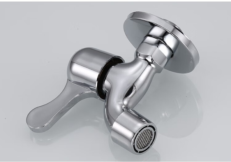 日丰水龙头单冷上海全铜洗衣机水龙头家用一进二出4分专用龙头加长