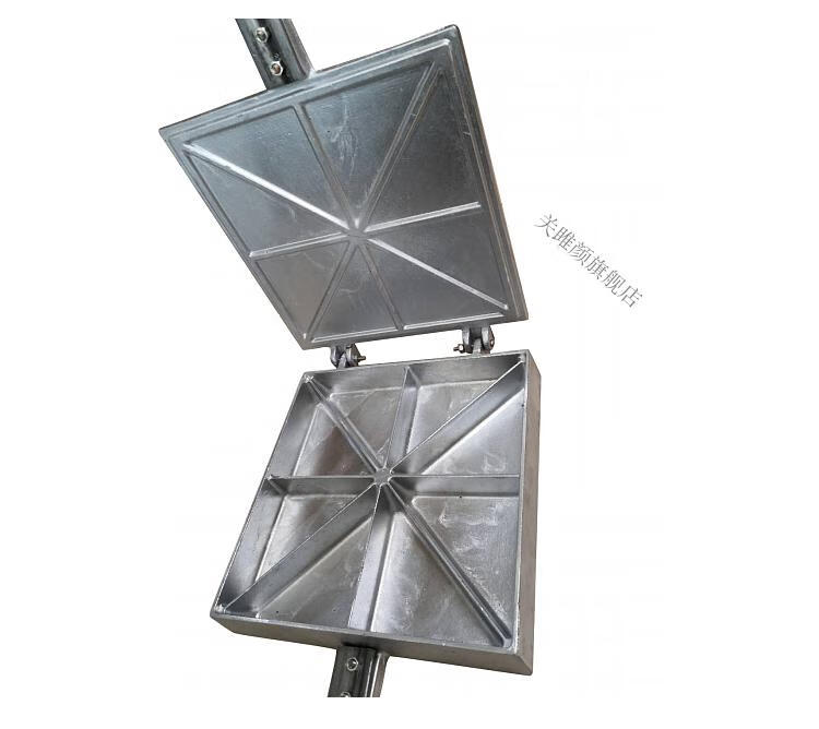 家用三角粑烤模具 圆形米粑雪米糕模具 三角粑小l吃玉米l粑甜糕福字粑