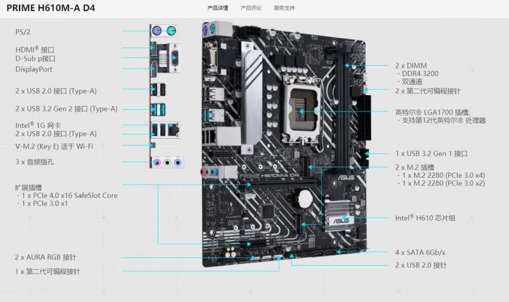 ih61ma v1.0主板接线图图片