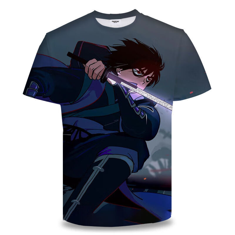 迪士尼儿童刺客伍六七567的衣服小孩子穿的男t恤短袖春夏装学生青少年