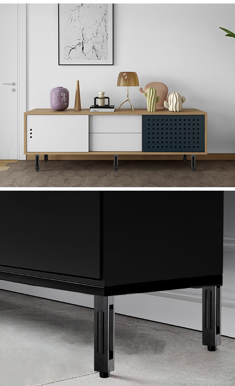 实心铝合金柜脚可调节浴室柜支撑腿金属沙发脚茶几腿地柜家具脚拉丝黑