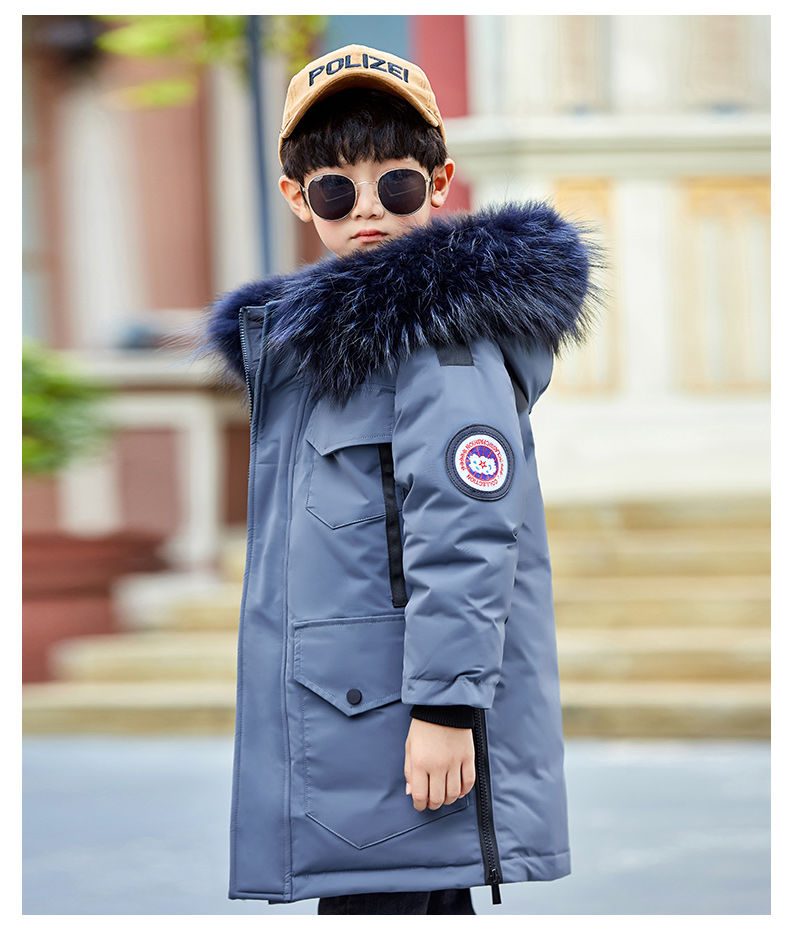 ゐ品牌童装品质保证秋冬天小男孩穿的儿童装男童棉衣男孩棉袄中大童中