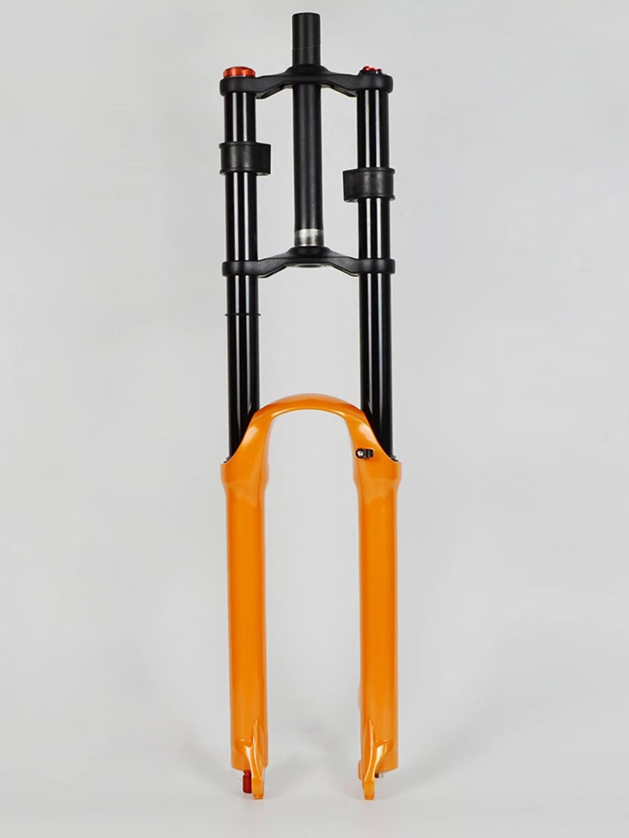 【京品】马尼托气叉马尼托前叉110*15mm山地车气压 铝合金 m36阻尼
