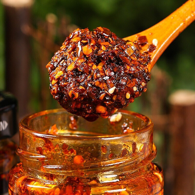 山里郎云南油辣椒200g2瓶装香辣红油辣椒油泼辣子凉拌凉皮调味料原味