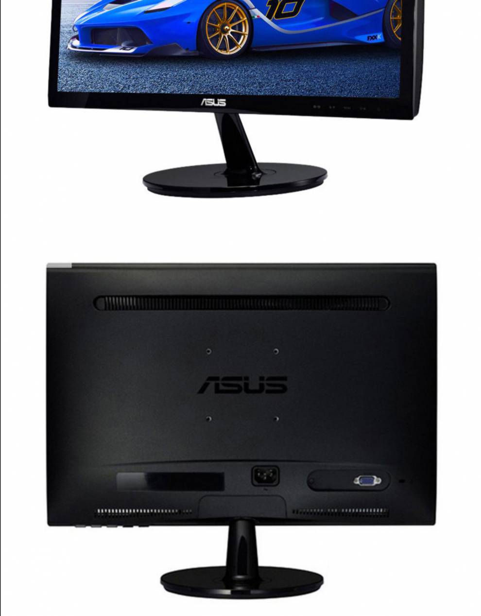 华硕(asus)vp228de显示器21.