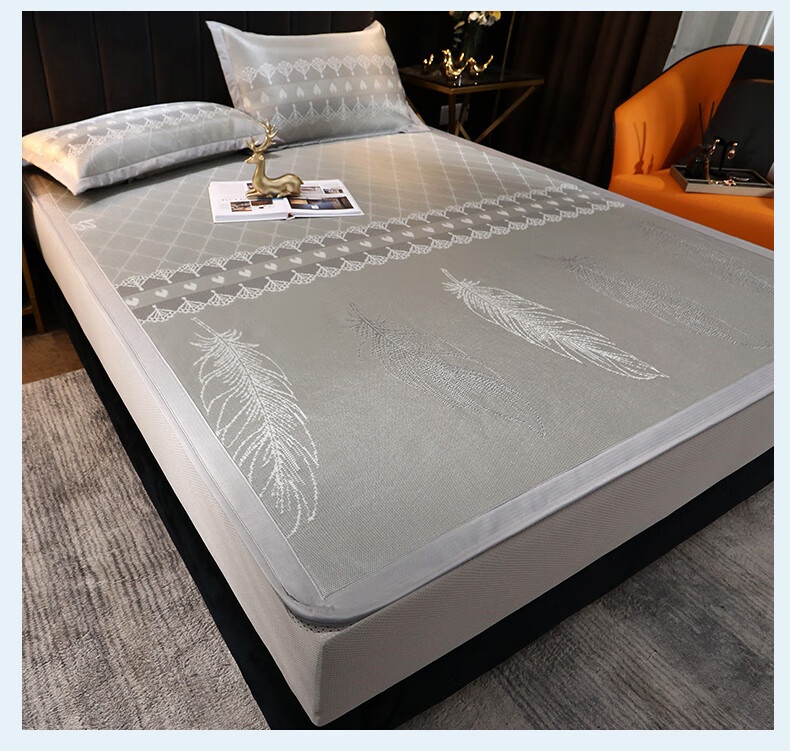 2022新款冰丝床笠夏款夏季夏天凉席床单床罩套床笠可水洗单件床垫包