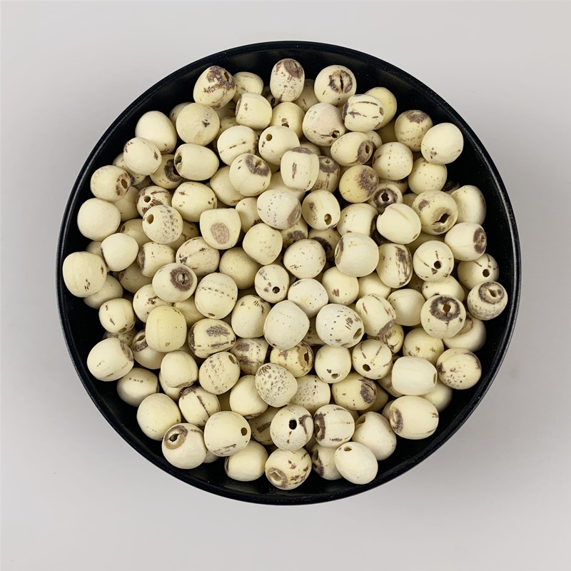 中药材白莲子500g磨皮通心莲子 无莲子芯新鲜干货 湘莲子莲肉莲籽