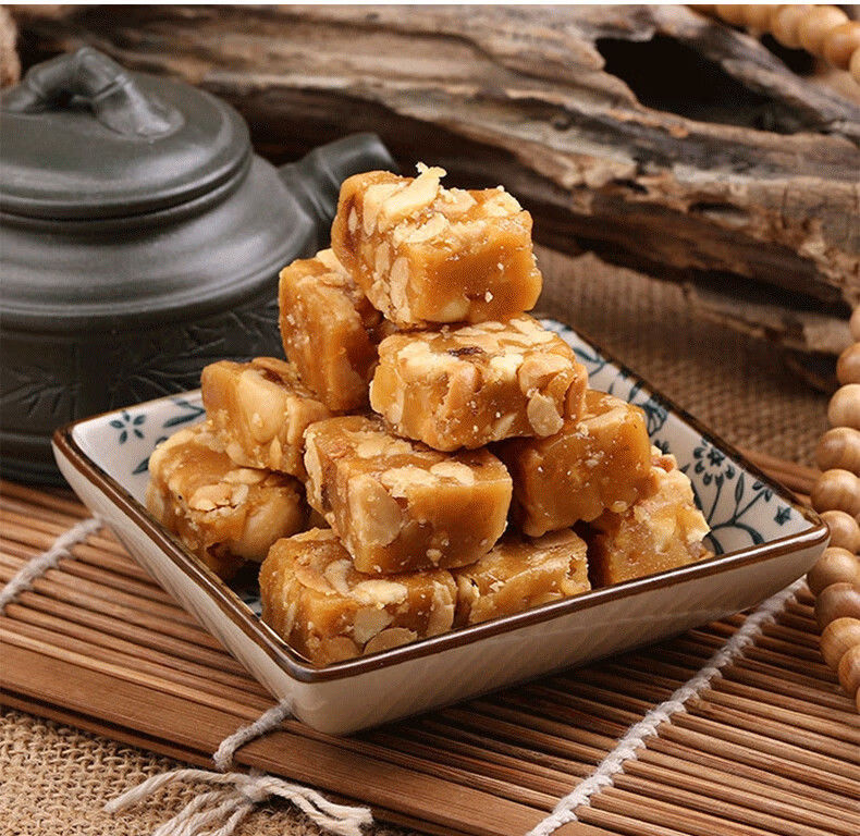 杜浔酥花生糖香酥糖闽南特产花生糖茶点喜糖果年货批发 花生酥1000g