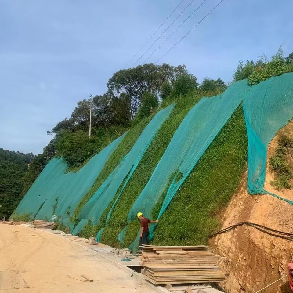 园林绿化无纺布植草坪草籽育苗喷播公路边坡绿植护坡防尘覆盖透气15克