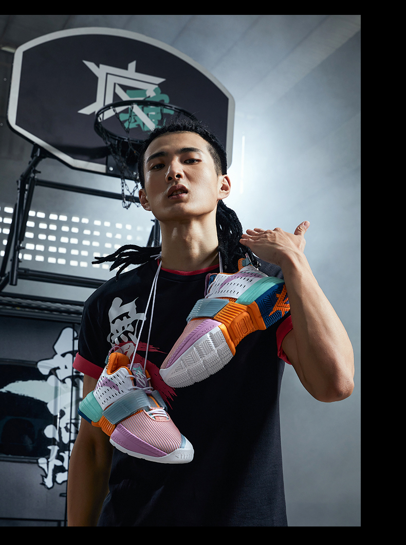 anta安踏要疯4横扫2汤普森篮球鞋男官方旗舰2021春夏季肆无忌惮kt运动