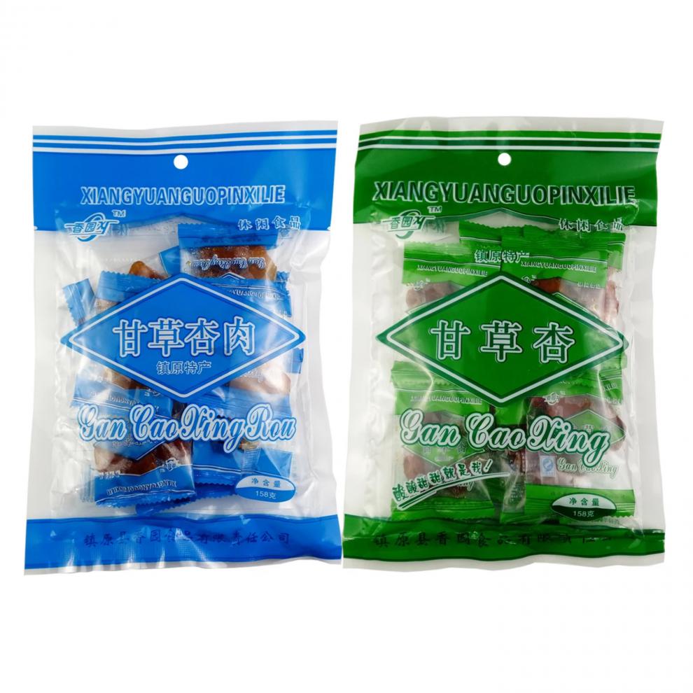 甘草杏肉158g杏干甘肃兰州特产小时候80 甘草杏肉158g*6袋【图片 价格