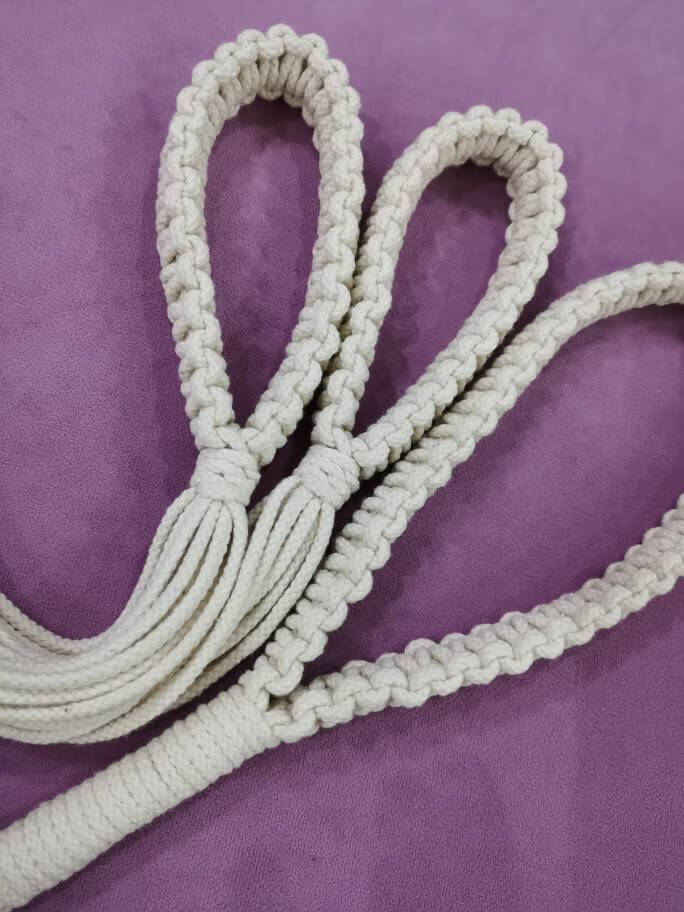 手工编织泰拳头箍臂箍臂环蒙空八戒古泰拳吉祥环拜师舞饰品格斗蓝色