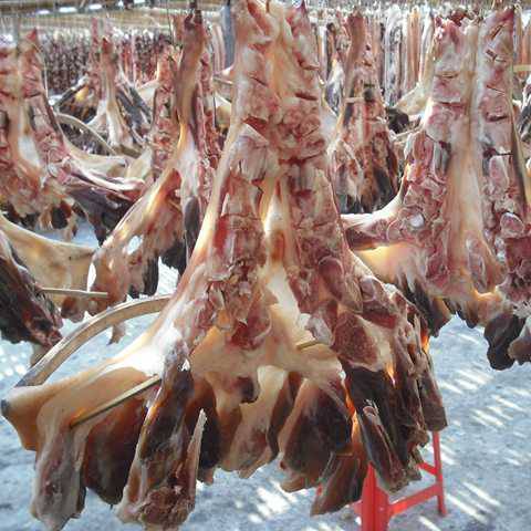 连州腊味 1kg/袋 东陂腊味 天然风干 腊猪脚 猪手猪蹄 腊肉 腊鸭腊鸡