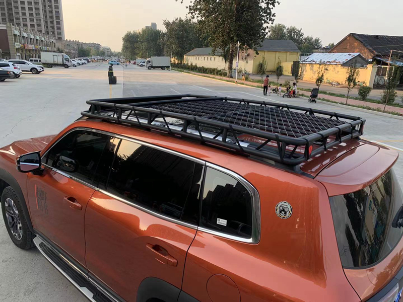 哈弗大狗车顶行李架长城专用定制无横杆框专用 大狗全景(不锈钢) 免