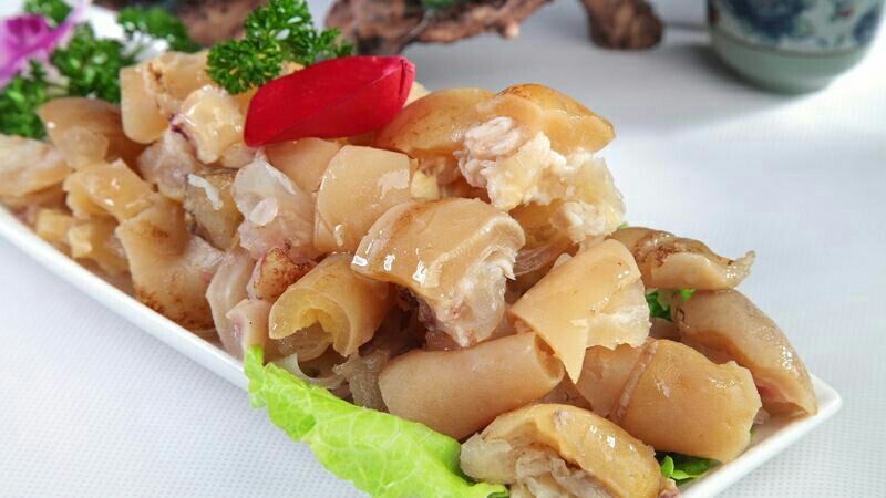 现杀现煮半熟冷冻整只去毛黄牛蹄脚掌剔去骨生牛蹄筋批发牛蹄子2斤装