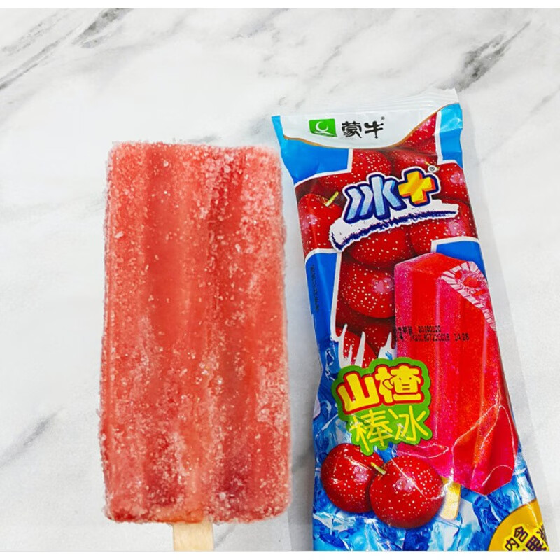 蒙牛冰山楂5支山楂酸爽口味棒冰雪糕冰淇淋冰棍京津冀默认