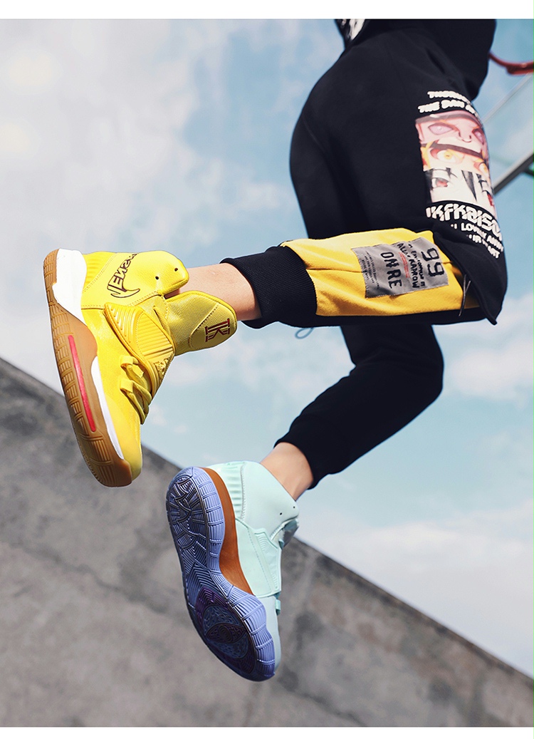 1/1aj夏季南海岸篮球运动男女鞋圣甲虫洛杉矶学生鸳鸯男鞋 6代章鱼哥