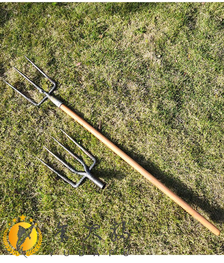 可狄(kedi)钢叉钢叉农用工具翻地叉省力松土神器挖生姜土豆挖蒜翻花生