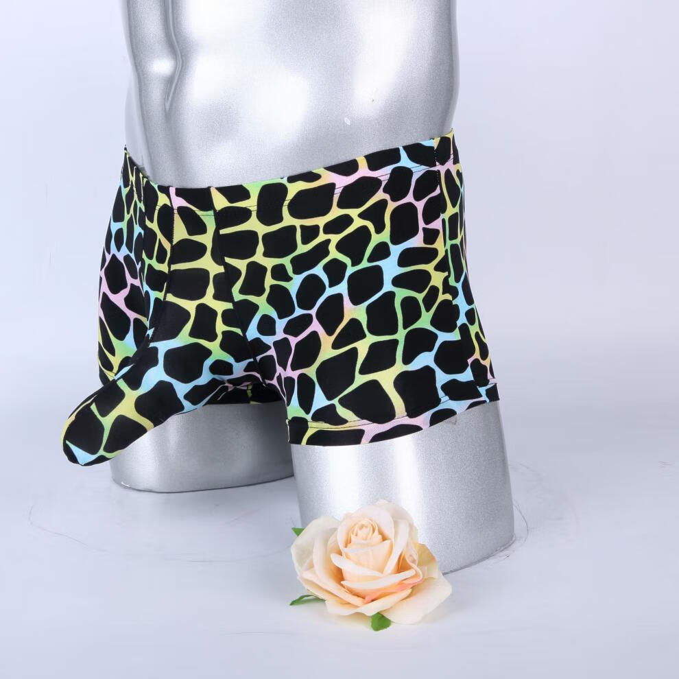 男内裤枪弹式分离透气索曲精张脉静阴囊托囊袋枪弹分离男士内裤男内裤