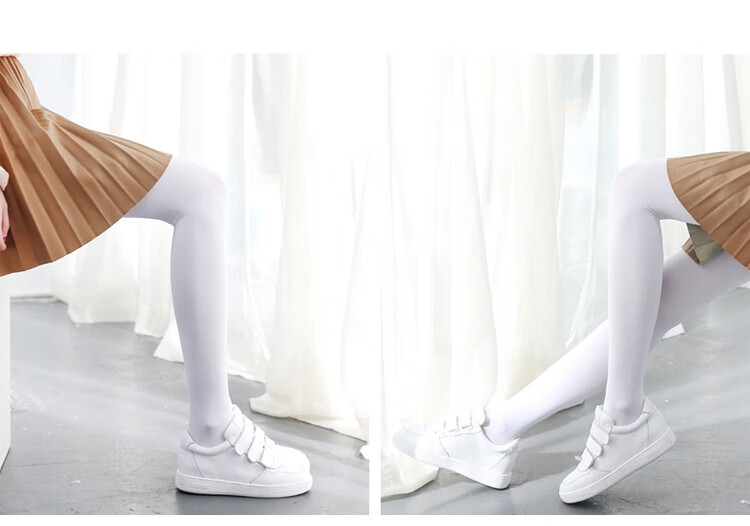 洛丽塔白丝袜女日系学生少女白色裤袜lolita袜子打底软妹连裤袜jk 酒