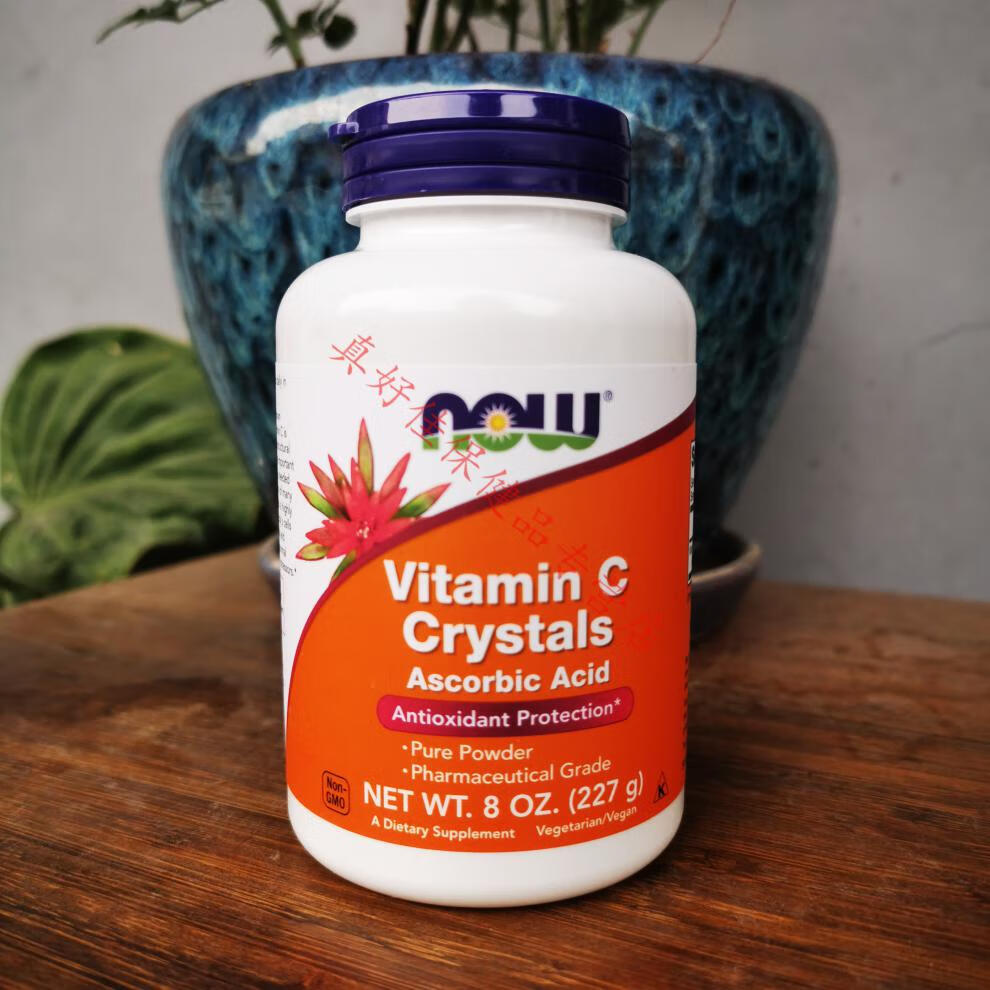 23.7now foods vitamin c crystals 维生素c 晶体 vc 粉末 227