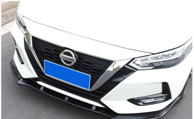 趣奇酷适用1521款轩逸改装专用前铲前包围14代轩逸前唇前杠防撞前杠饰