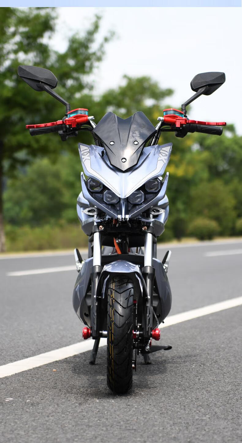 2022新款极客战狼电动电摩x战警电瓶车72v电摩升级高速男女踏板电动