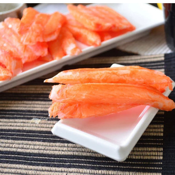 力二味蟹柳500g进口泰国蟹柳松叶蟹柳蟹腿肉纪文蟹柳力二味蟹肉蟹风味