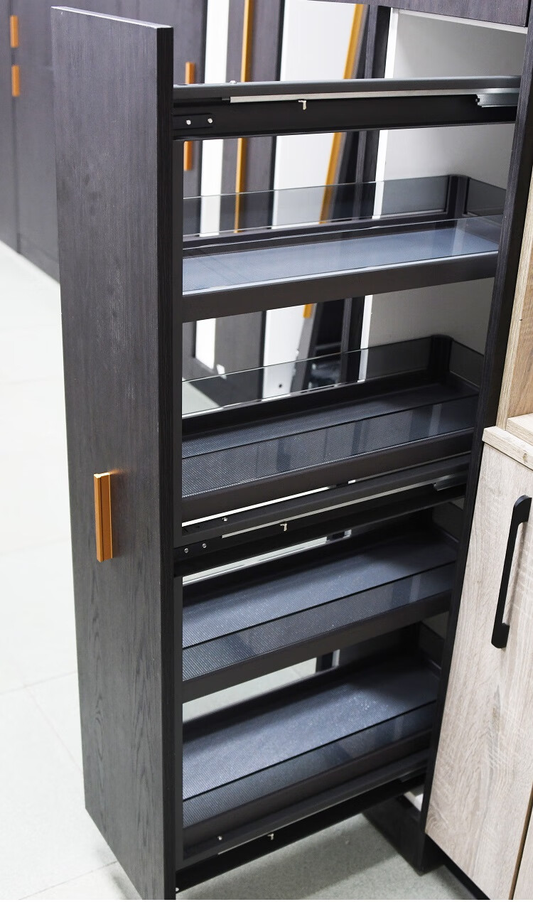 小··米生态米家通用零食柜拉篮厨房高深高柜拉篮橱柜高升侧拉篮储物