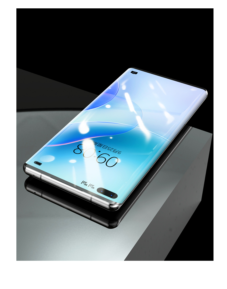 华为nova8手机膜nova8pro钢化软膜nove8保护膜曲面屏全胶全屏覆盖novo