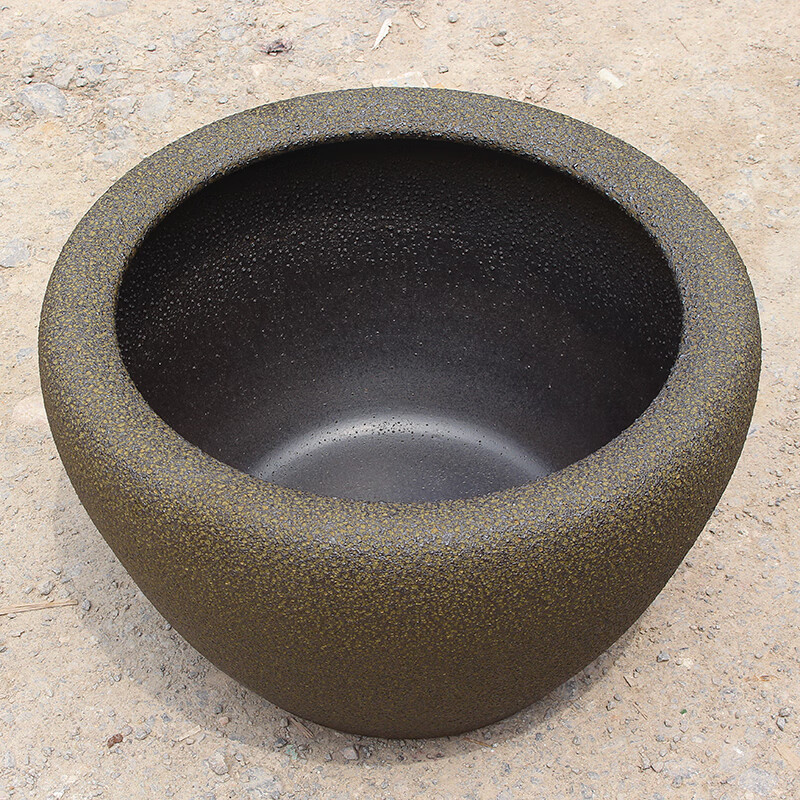 瓷小奴粗陶地缸景德镇陶瓷鱼缸水缸养鱼庭院特大号睡莲荷花缸室外养鱼