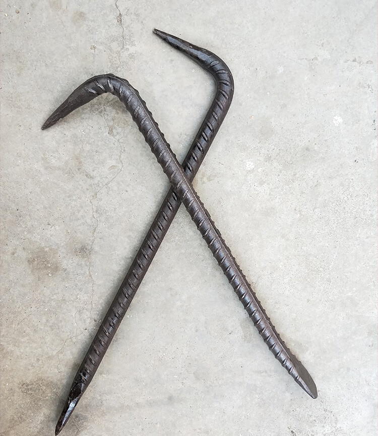 铝模工具工地建筑拆模吕模多功能小撬杠木工铁撬实心撬棍新款合模器18