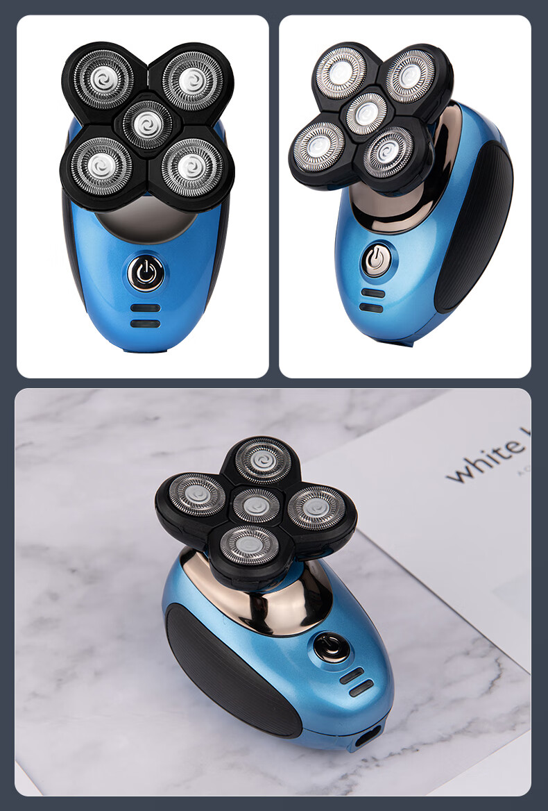 飞利浦philips理发器同款光头神器剃头剃自刮男士专用刮胡刀五刀头多