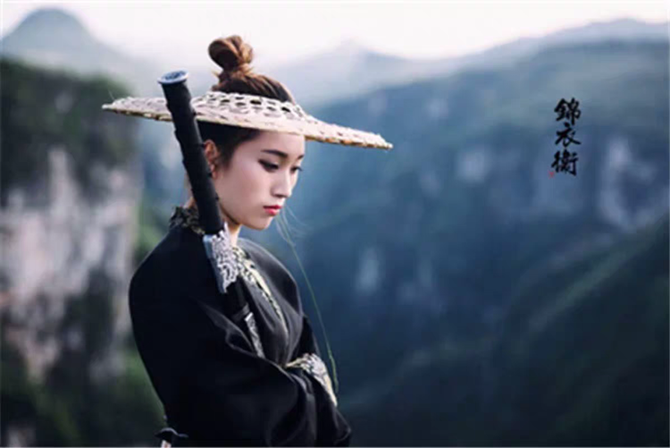 斗笠帽面纱古风女薄纱遮脸古代头纱汉服古装女侠客舞蹈镂空竹编 46